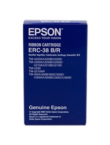EPSON CINTA IMPRESORA NEGRO / ROJA ERC-38BR