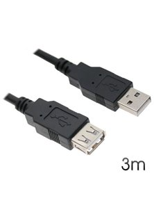 CABLE USB 2.0 EXTENSION 3M AM-AF CROMAD