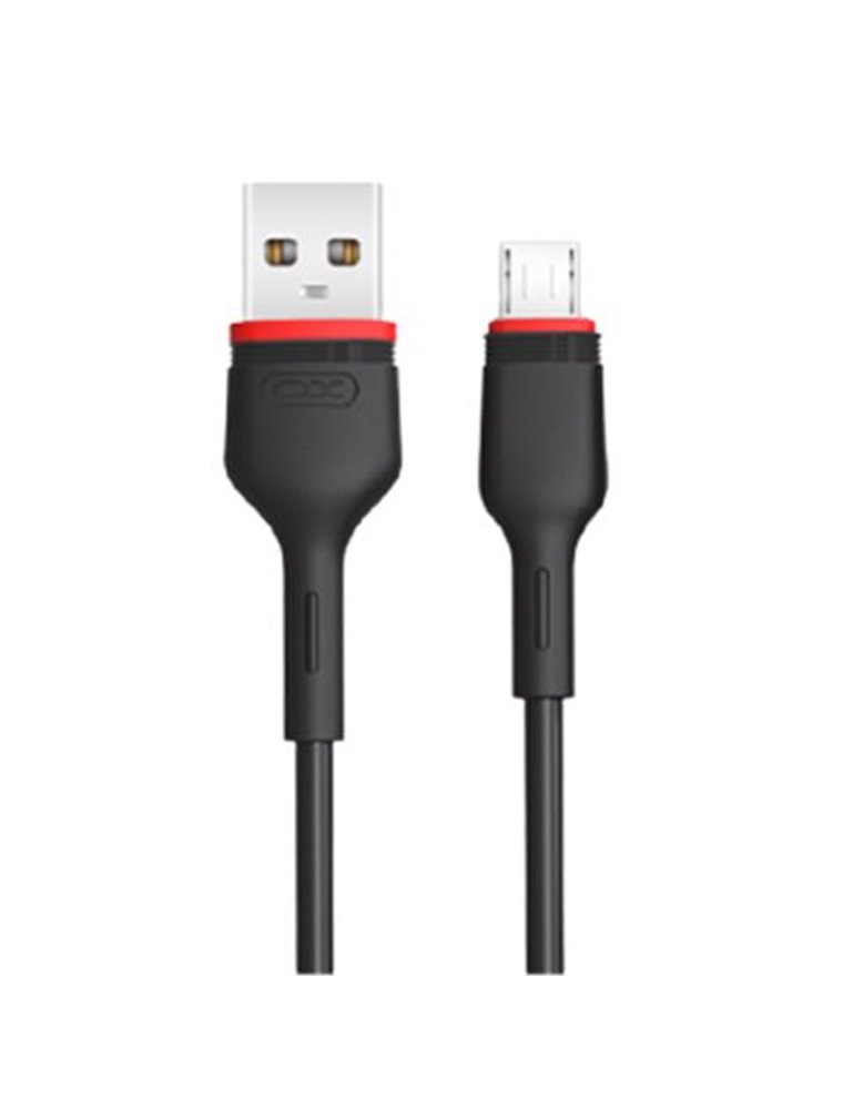 CABLE NBP171 CARGA RAPIDA USB - MICRO USB | 2.4A | 1 METRO | NEGRO XO