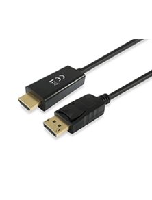 Cable EQUIP DP a HDMI 2m Negro (EQ119390)