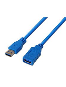 Cable AISENS USB3.0 A/M-A/H 2m Azul (A105-0046)