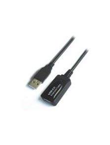 Cable AISENS USB2.0 A/M-A/H 10m Negro (A101-0019)