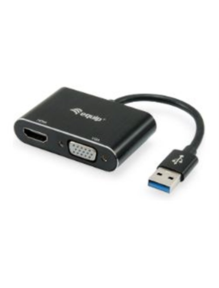 Adaptador EQUIP USB3.0 a HDMI / VGA (EQ133386)