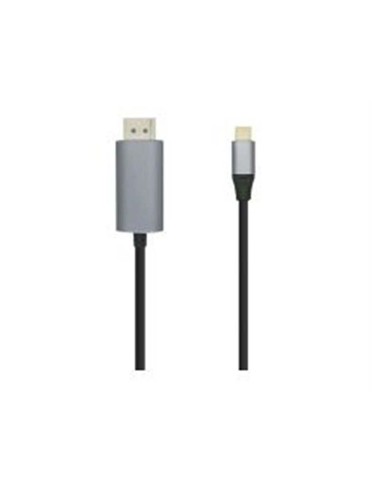 Cable AISENS USB-C/M a DP/M Negro 1.8m (A109-0395)
