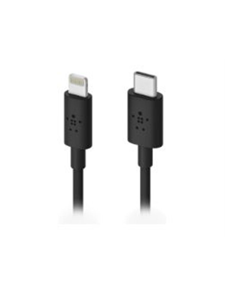 BELKIN Cable USB-C / Lightning 1.2m MFI(F8J239BT04-BLK)