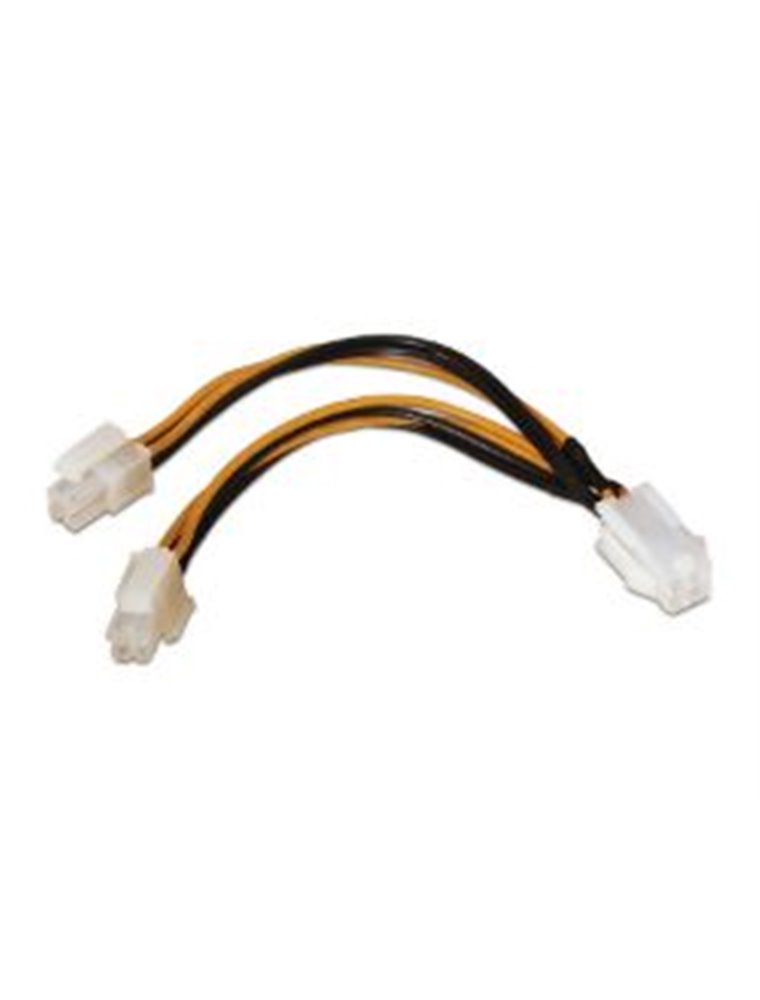 Cable AISENS Alimentación 4PIN/H-4PIN/M 15cm(A131-0166)