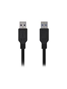 Cable AISENS USB 3.0 A/M-A/M Negro 2m (A105-0447)