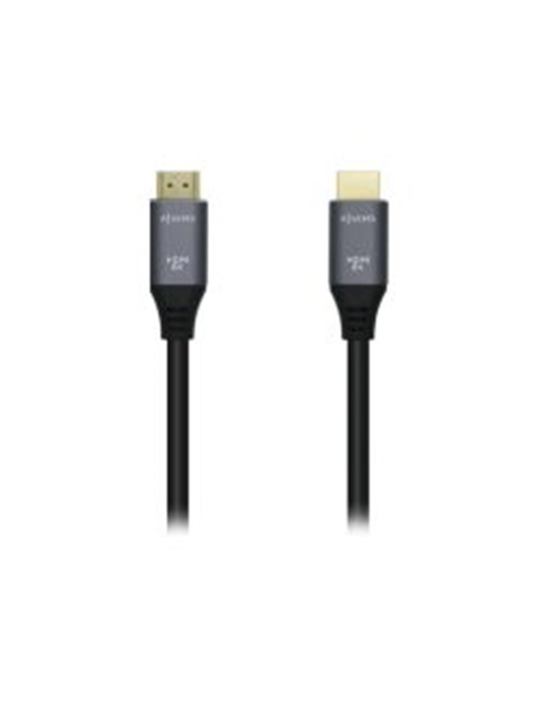 Cable AISENS HDMI/M a HDMI/M 2m Gris/Negro (A150-0428)