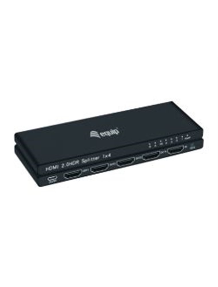 Splitter EQUIP HDMI 2.0 UltraSlim 4p (EQ332717)