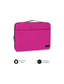 Funda SUBBLIM Elegant Laptop Sleeve 14" Rosa (0TS0002)
