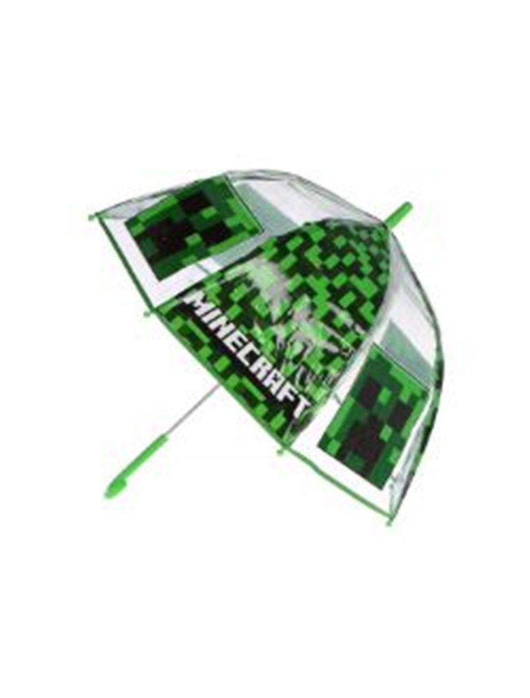 Paraguas Campana Transparente 46cm Minecraft (MC00007)