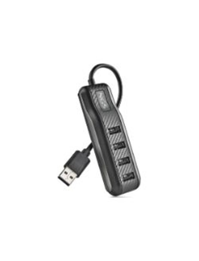 Hub NGS USB-A 2.0 a 4xUSB-A 2.0 Negro (PORT2.0)