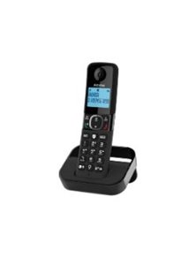 Alcatel F860 Dúo Negro / Teléfonos inalámbricos