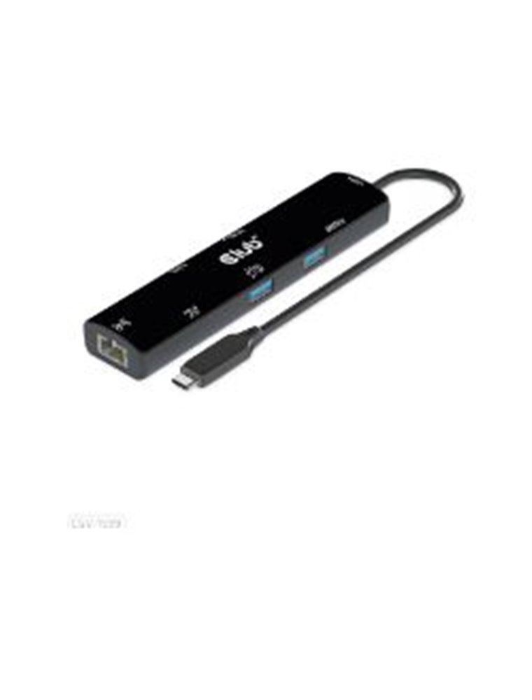Dock Club 3D USB a HDMI/2xUSB-C+2xUSB-A 100W (CSV-1599)