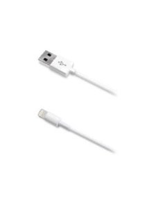 Cable CELLY Lightning 1m Blanco (USBLIGHT)