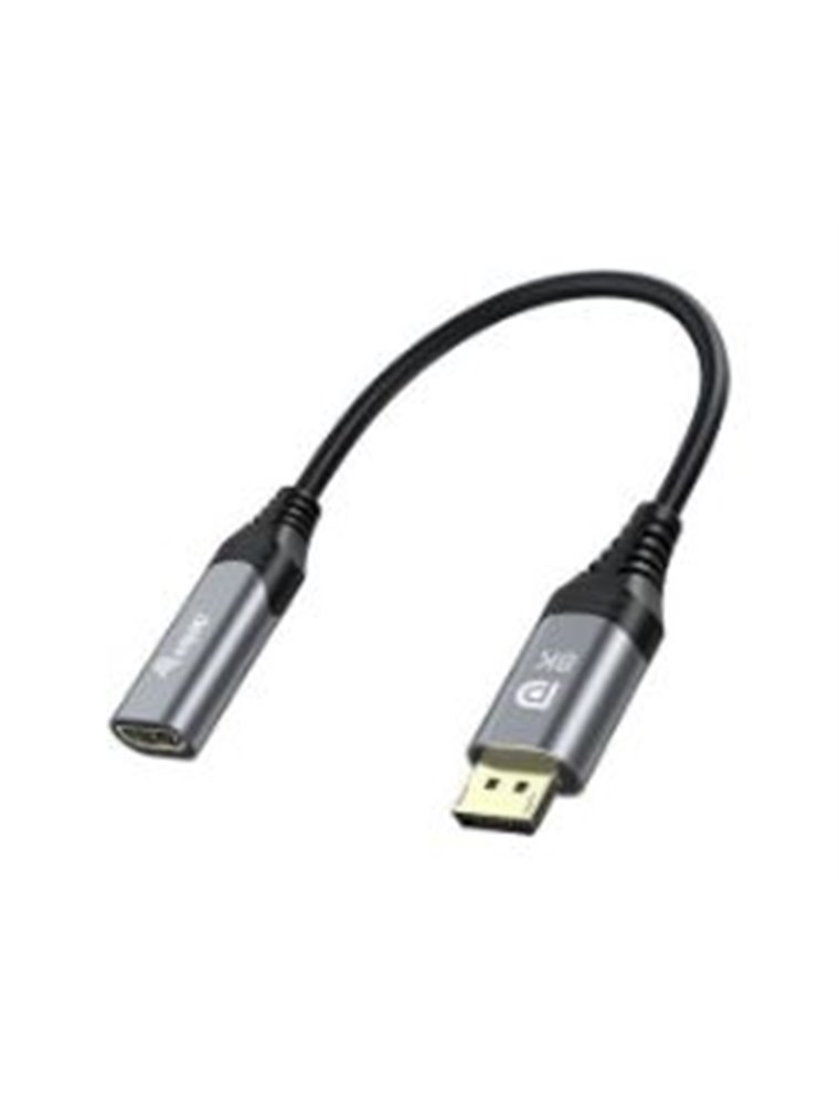 Cable EQUIP DP 1.4 a HDMI/H 8K 15cm (EQ133446)