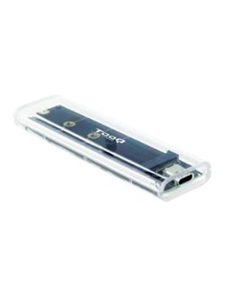 Caja TOOQ SSD M.2 NVMe USB 3.1 Transparente (TQE-2200)