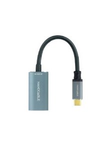 Nanocable USB-C/M a DP/H 15cm Gris (10.16.4104-G)