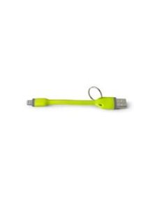 Cable CELLY USB-A Lightning 12cm Verde (USBLIGHTKEYGN)