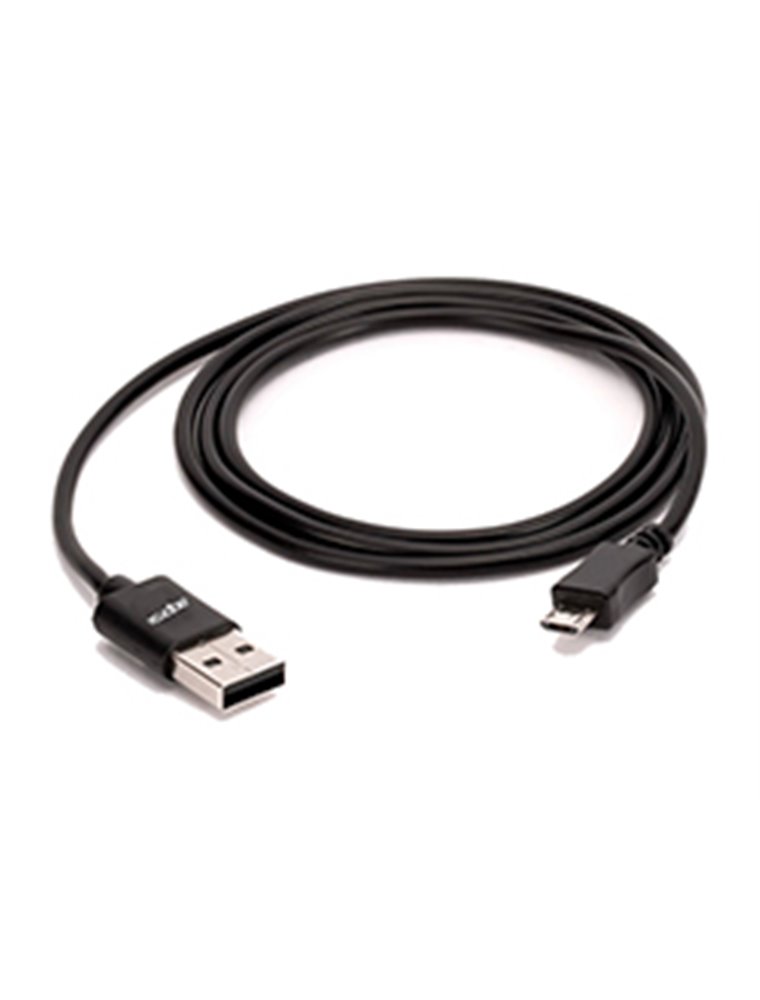 Cable Approx USB-MicroUSB 1m Negro (APPC38)