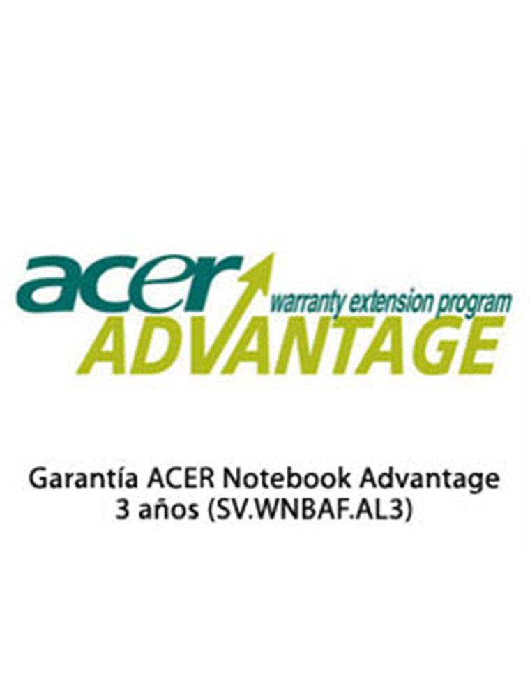 Garantía Acer Notebook Daños Acc. 3 años (SV.WNBAF.AL3)