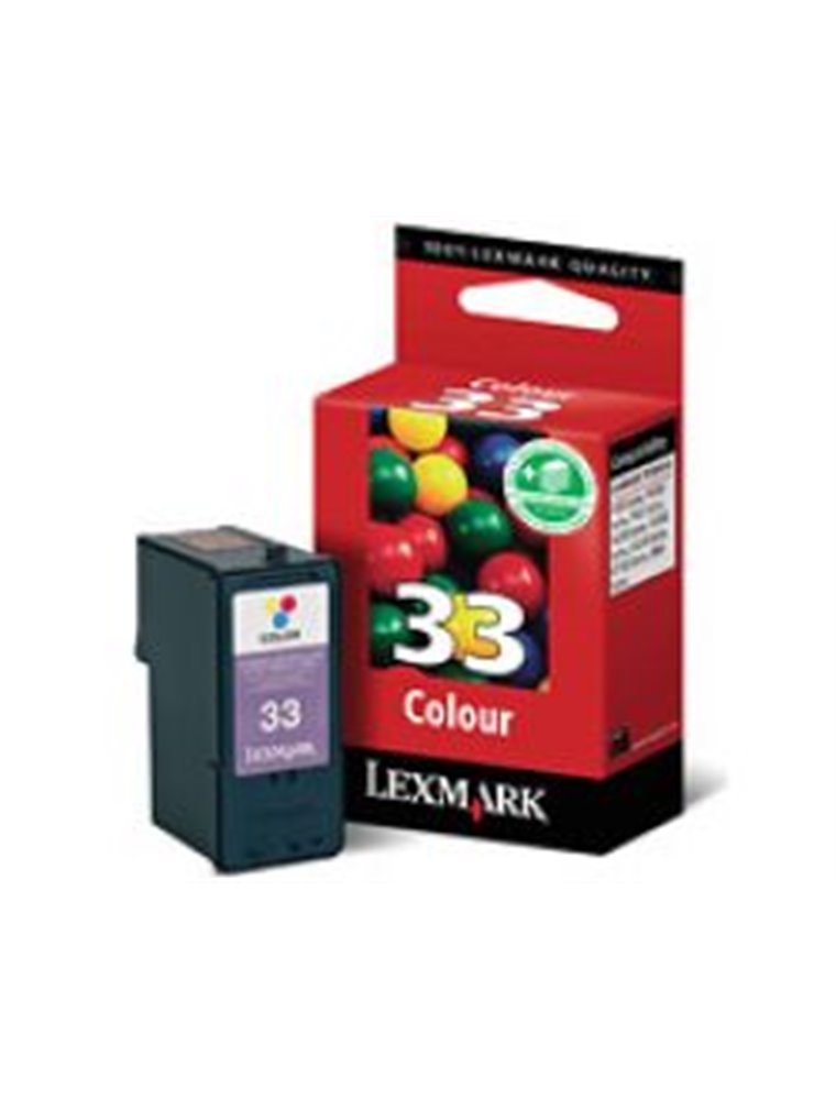 Tinta Lexmark 33 Tricolor (18CX033E)