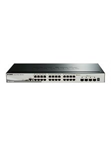Switch D-Link 24p 10/100/1000 4SFP+ Rack (DGS-1510-28X)