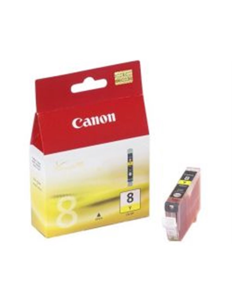 Tinta Canon CLI-8Y Amarillo 13ml (0623B001AA)