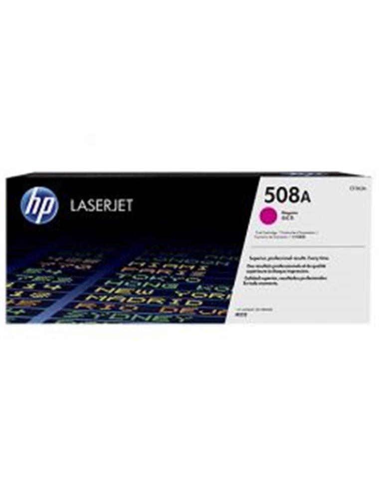 Toner HP LaserJet 508A Magenta 5000 páginas (CF363A)