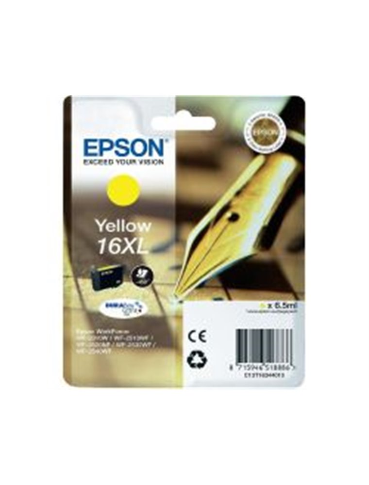 Tinta Epson 16XL T1634 Amarillo 6.5ml (C13T16344012)