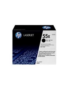 Toner HP LaserJet Pro 55X Negro 12500 páginas (CE255X)