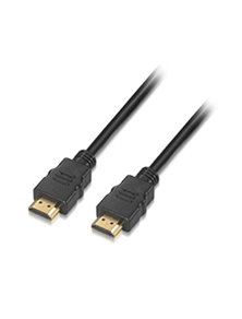 Cable AISENS HDMI V2.0 A/M-A/M Negro 0.5m (A120-0118)