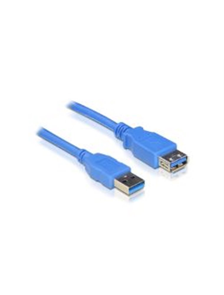 Nanocable USB 3.0 Tipo A/M-A/H 2m Azul (10.01.0902-BL)