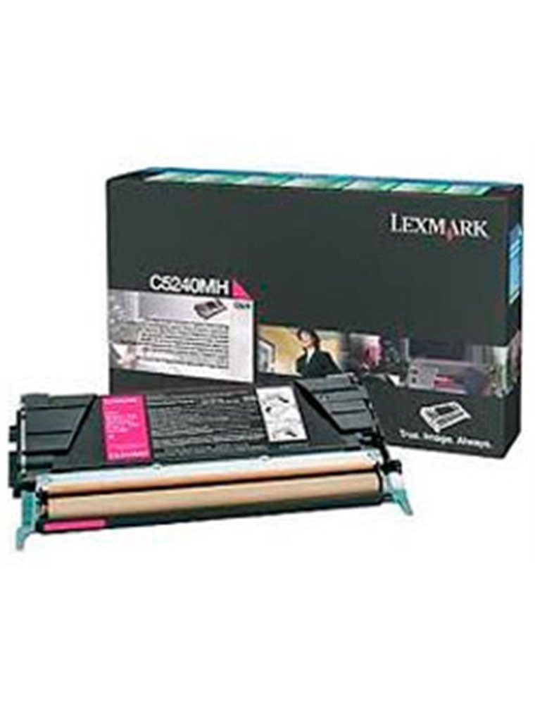 Toner Lexmark Laser Magenta 5000 páginas (C5240MH)