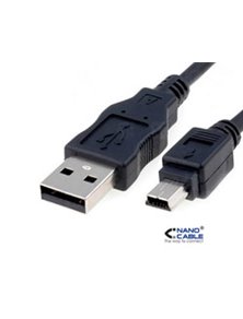 Nanocable USB2 A/M-Mini USB B/M 1.8m (10.01.0402)