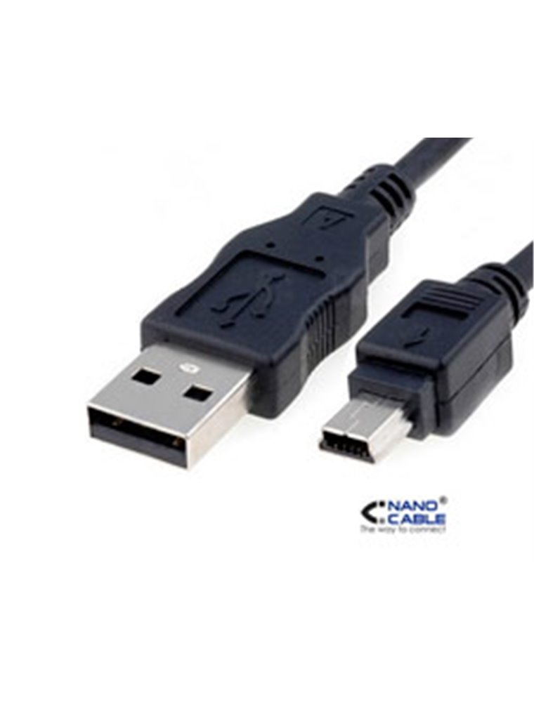 Nanocable USB2 A/M-Mini USB B/M 1.8m (10.01.0402)