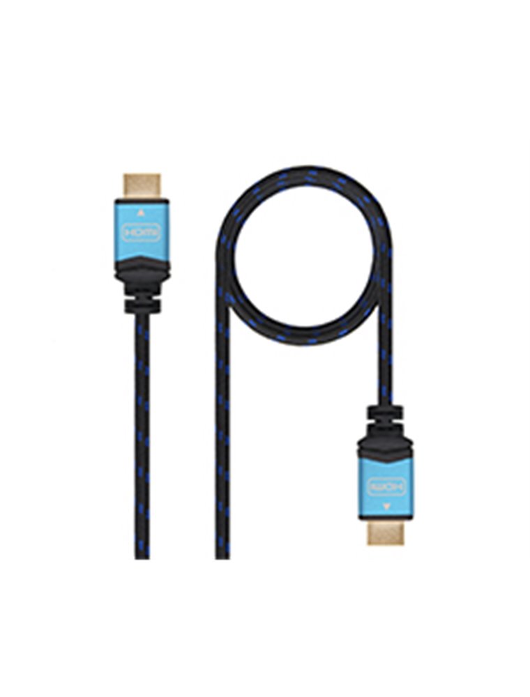Nanocable HDMI V2.0  A/M-A/M 1m Negro (10.15.3701)