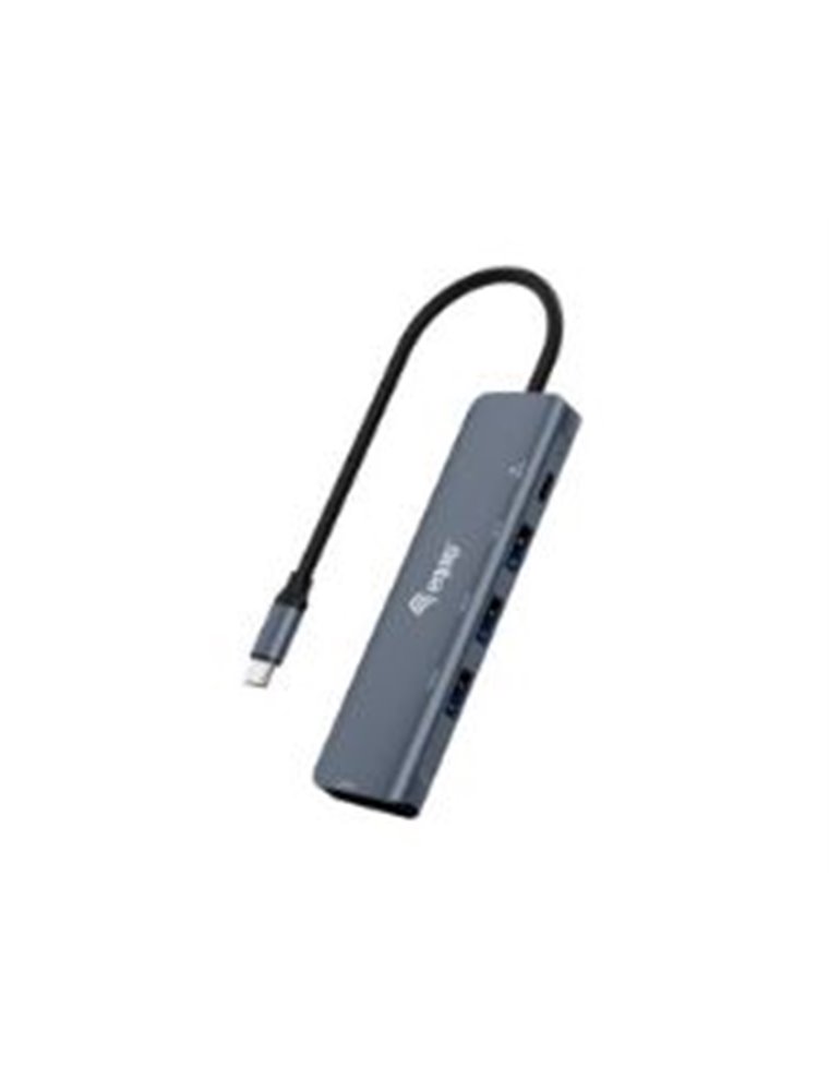 Adaptador EQUIP USB-C a HDMI/USB-A/USB-C PD (EQ133487)