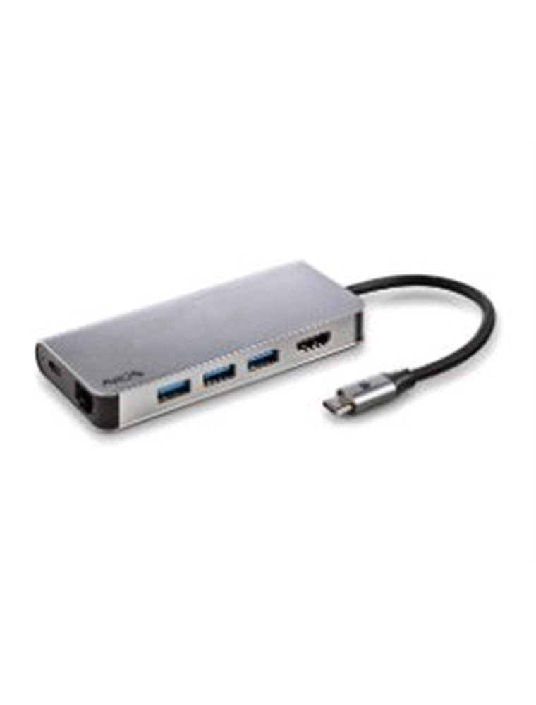 Docking NGS 8en1 USB-C Aluminio (WONDERDOCK8)