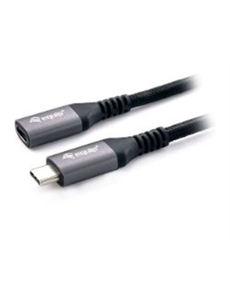 Cable EQUIP Usb-C/M A Usb-C/H 1m Negro (EQ128371)
