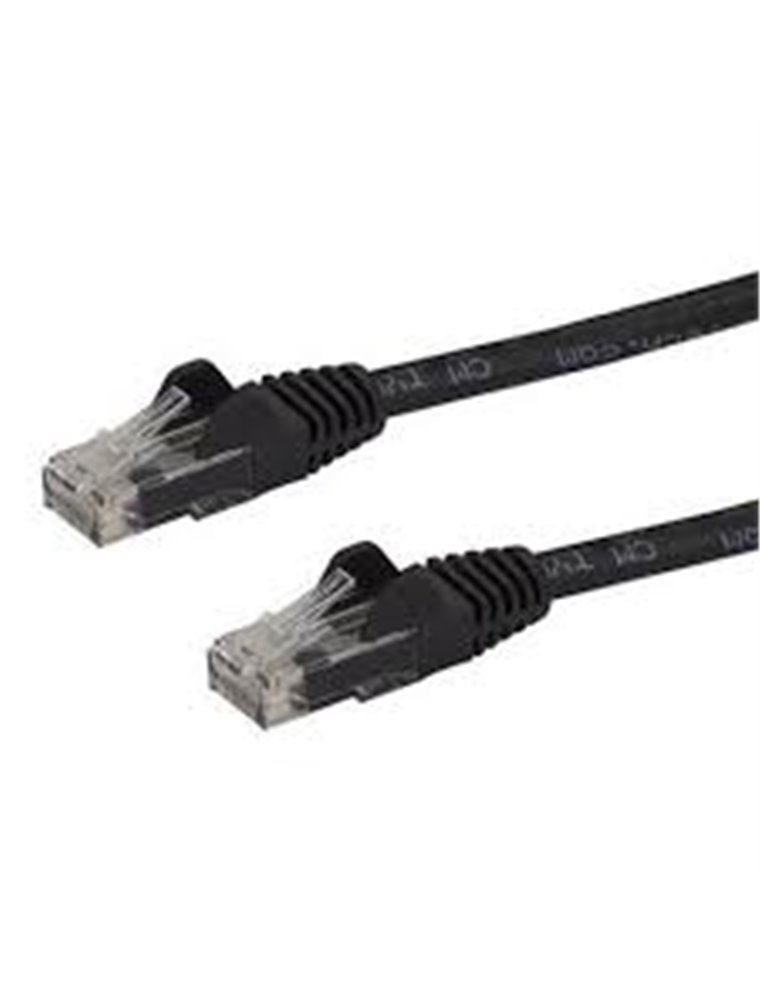 Cable Cromad de red UTP CAT 6 1M Negro 100% COBRE