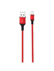CABLE NB143 CORDON USB - MICRO USB | 2.4A | 2 MTR | ROJO XO