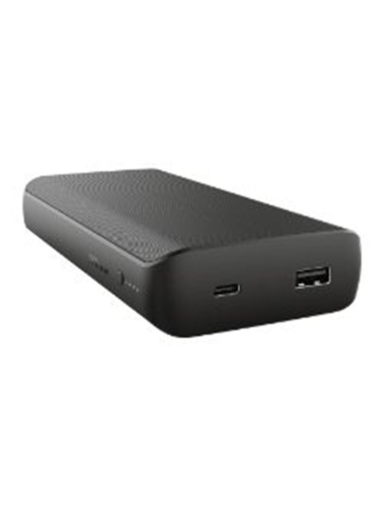 PowerBank Trust Laro 65W USB-C QC 3.0 Negro (23892)