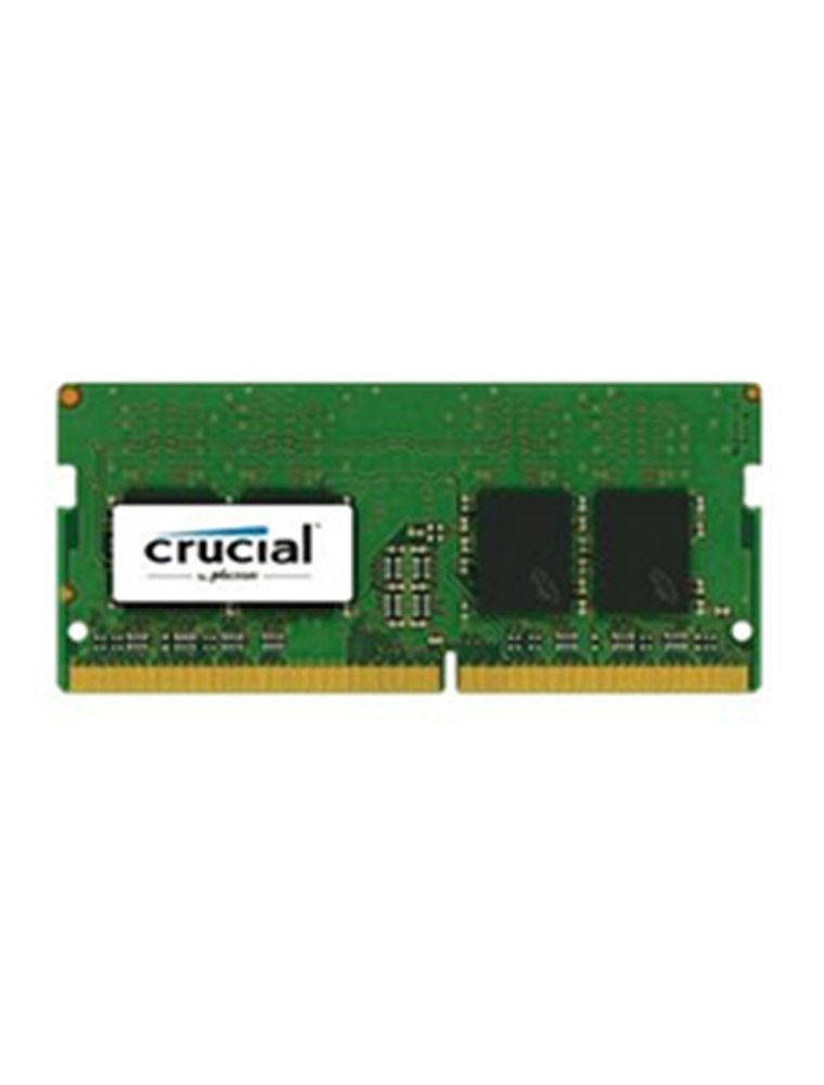Módulo CRUCIAL DDR4 4Gb 2400Mhz SODIMM (CT4G4SFS824A).