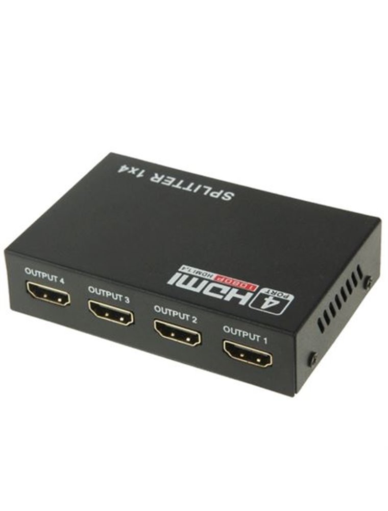 MINI SPLITTER HDMI 4 PUERTOS | 3D FULL HD CROMAD