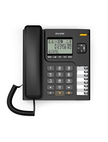 ALCATEL TELEFONO CON CABLE T78 NEGRO