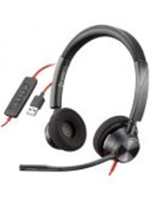 POLY AURICULARES UC CON CABLE BLACKWIRE 3320 USB-A