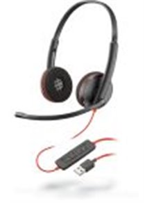 POLY AURICULARES UC CON CABLE BLACKWIRE C3220 USB-A