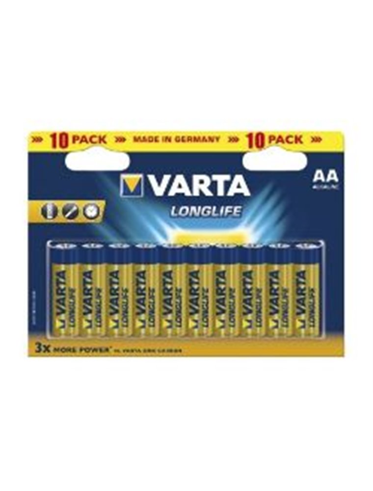 Pack 4 Pilas Varta AAA Alcalinas LR03 1.5V (38431)