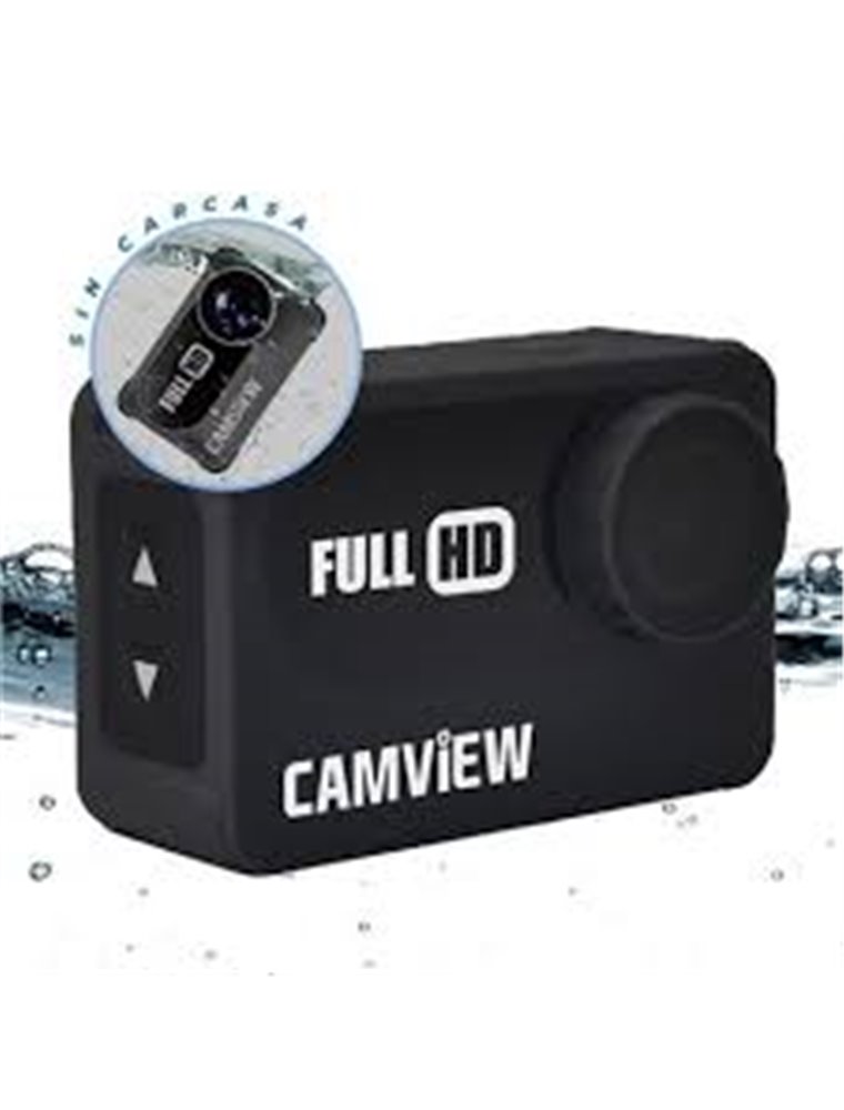 CAMARA DEPORTIVA FULL HD 1080P CARCASA ACUATICA | LCD 2 | 16MP | CAMVIEW